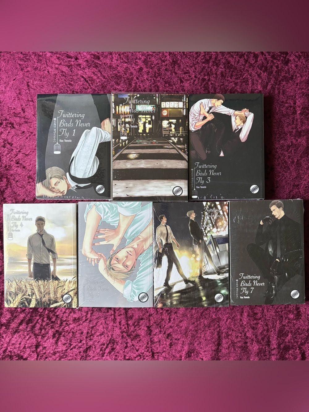 Twittering Birds Never Fly 1-7 Manga Set